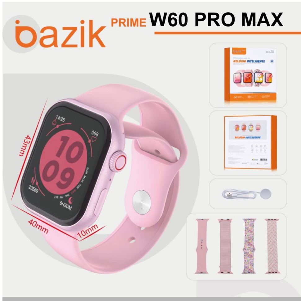 RELÓGIO W60 PRO MAX | Cell Solutions