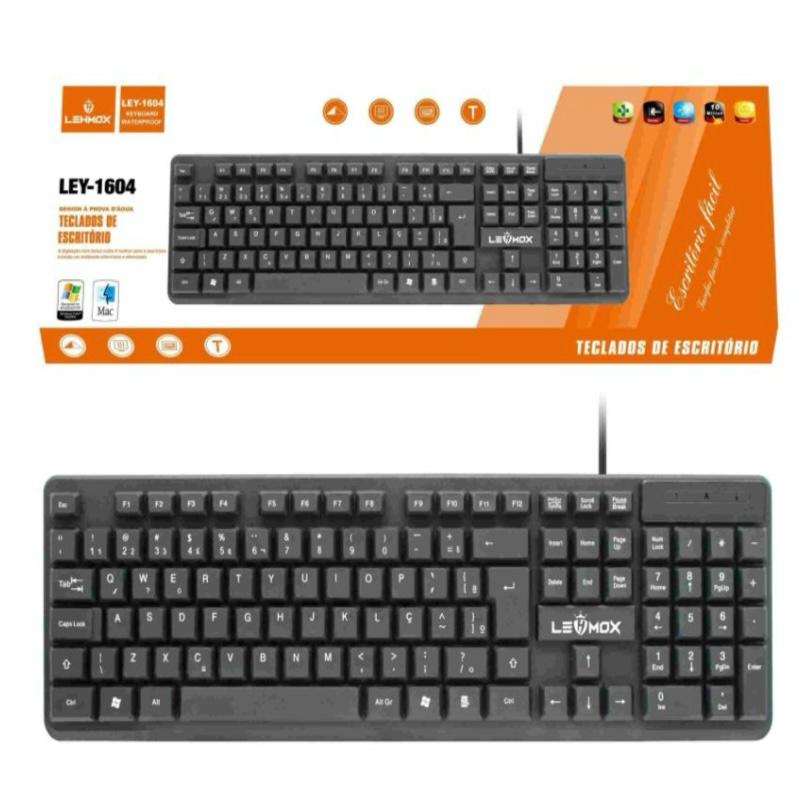 LEY-1604 - TECLADO COM FIO